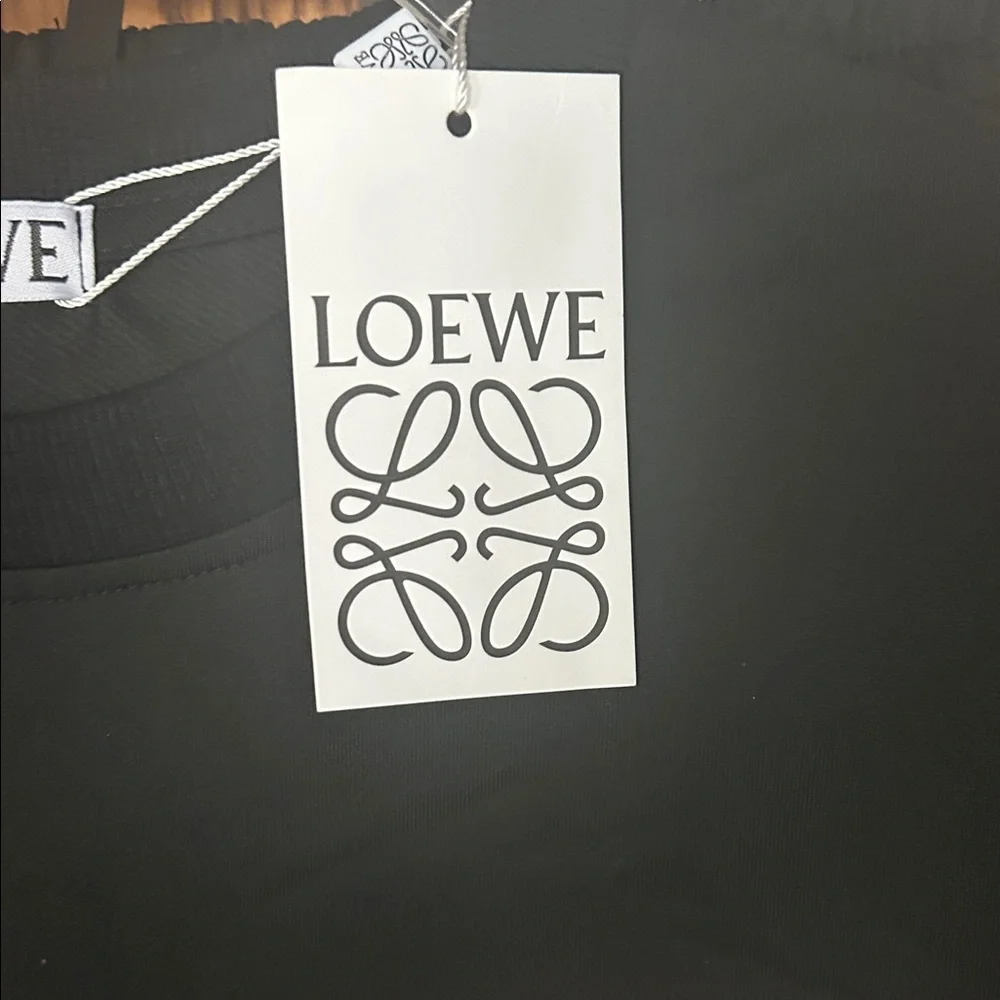 Unbranded (Loewe) 2-piece Black Monogrammed Lounge Set - Size Small - Picture 4 of 11